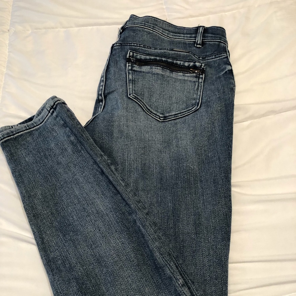 New York & Co Jean Legging Size 8